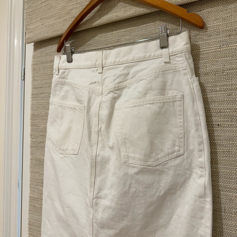 The Row Tima Long Pencil Denim Skirt - Size 6 - Picture 10 of 11